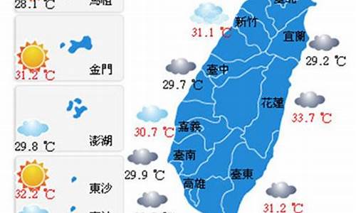 台湾南部天气预报15天_台湾台南天气预报