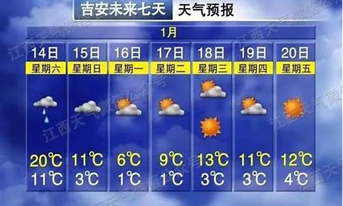 吉安下周天气预报_吉安下周天气预报查询