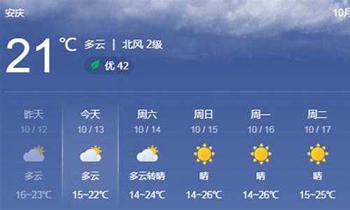 怀宁天气_怀宁天气预报40天