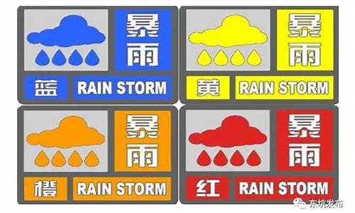 暴雨预警等级划分_暴雨预警等级划分颜色代表的程度